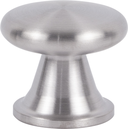 Stainless Burbank Knob 1 1/8'' Brushed Steel A969-SS