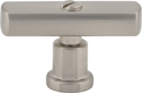 Everitt T-Knob 2'' Brushed Nickel A981-BRN