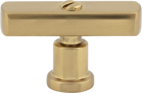 Everitt T-Knob 2'' Warm Brass A981-WB