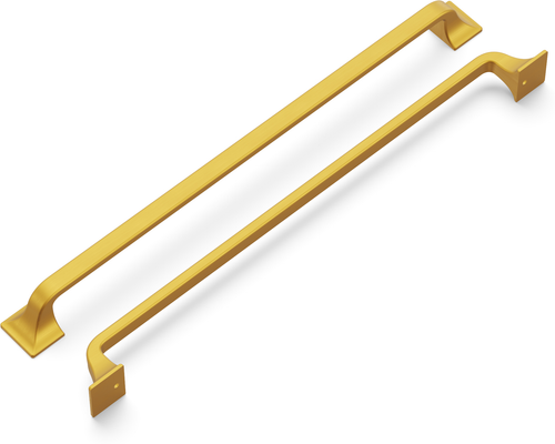 Forge Collection Pull 12'' cc Brushed Golden Brass Finish H076706-BGB