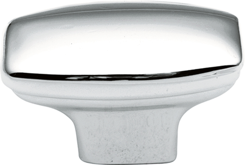 Metropolis Collection Knob Oval 1-7/16'' x 3/4'' Chrome Finish P208-26