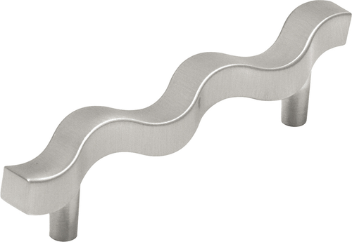 Metropolis Collection Pull 3-3/4'' cc Satin Nickel Finish P2161-SN