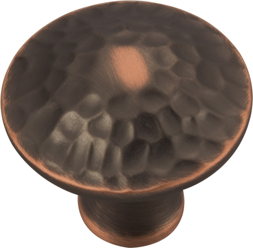 Craftsman Collection Knob 1-1/4'' Diameter Oil-Rubbed Bronze Highlighted Finish P2170-OBH