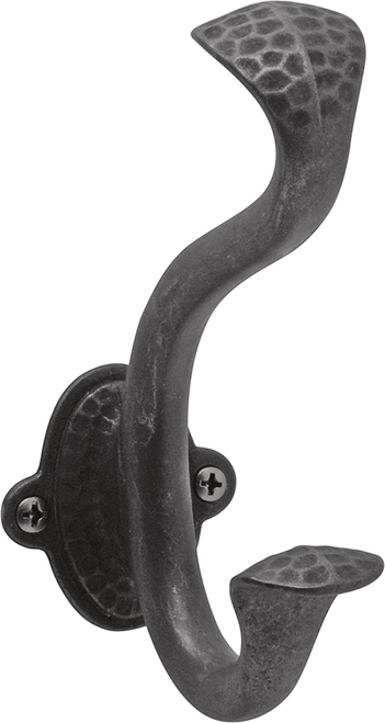 Craftsman Collection Signature Hook 1-3/8'' cc Black Iron Finish P2175-BI
