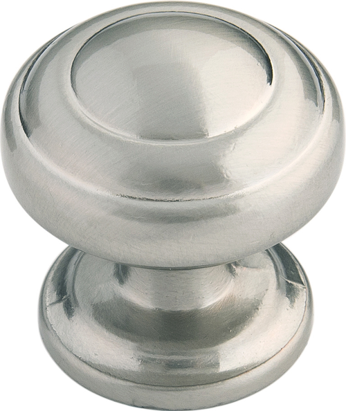 Zephyr Collection Knob 1-1/4'' Diameter Satin Nickel Finish P2283-SN