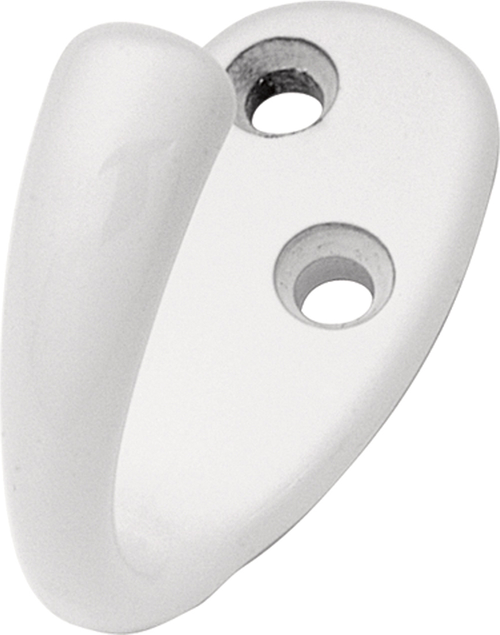 Hooks Collection Utility Hook Single 5/16'' cc White Finish P27100-W