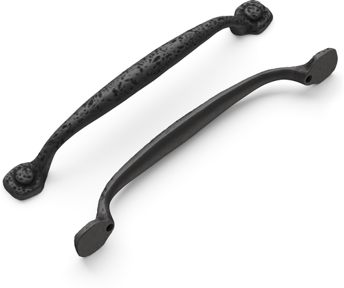 Refined Rustic Collection Pull 6-5/16'' cc Black Iron Finish P2997-BI