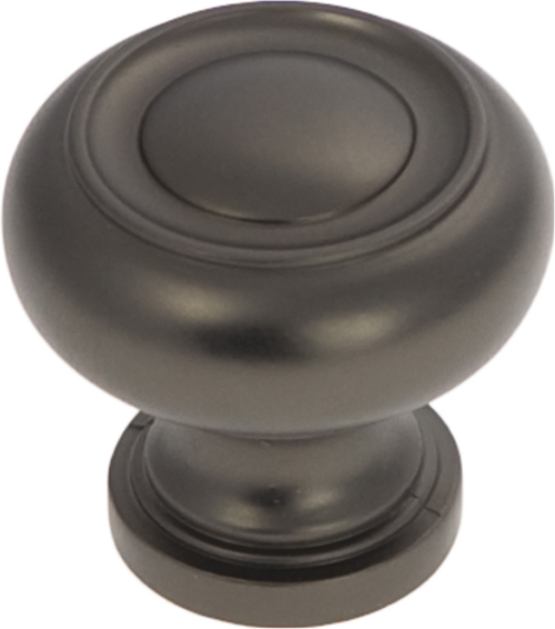 Cottage Collection Knob 1-1/4'' Diameter Black Mist Finish P3151-BM