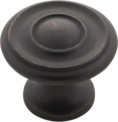 Cottage Collection Knob 1-1/4'' Diameter Vintage Bronze Finish P3500-VB