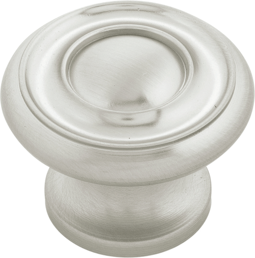 Cottage Collection Knob 1-1/2'' Diameter Stainless Steel Finish P3501-SS