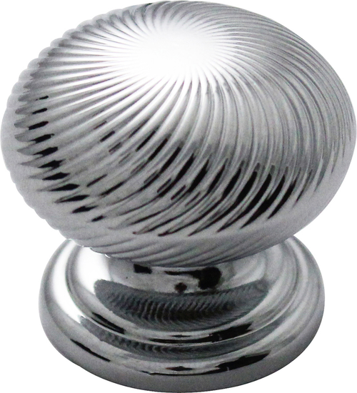 Knobs Collection Knob 1-1/4'' Diameter Chrome Finish P3609-CH