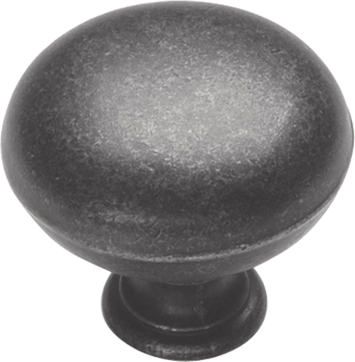 Manchester Collection Knob 1-1/4'' Diameter Vibra Pewter Finish PA1218-VP