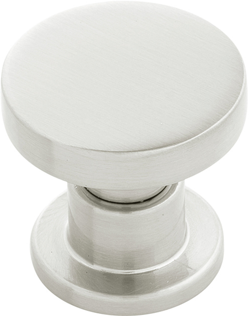 Urbane Collection Knob 1-1/4'' diam Satin Nickel Finish B077944SN