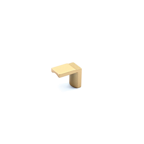 Quadrato Wide Finger Pull, Signature Satin Brass, 1-1/8'' 20014-SSB