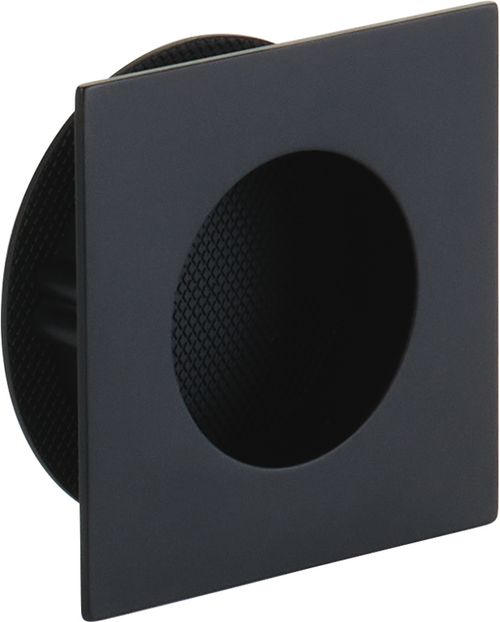 Urbano, Square Recessed Pull, Matte Black, 3'' Overall 211009-MB