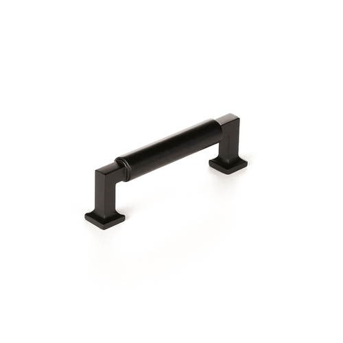 Haniburton Pull, Matte Black, 3-1/2'' cc  477-MB