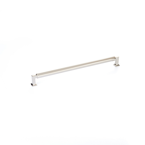 Haniburton Pull, Polished Nickel, 12'' cc 481-PN
