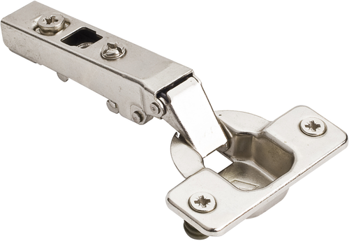 Hinges - 500 Series 90° Standard Duty Full Overlay Cam Adjustable Self-close Hinge with Press-in 8 mm Dowels 500.0161.75