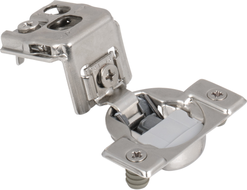 Hinge - 9390 Series 105° 1-1/2'' Overlay Heavy Duty DURA-CLOSE® Soft-close Compact Hinge with Press-in 8 mm Dowels 9392-000