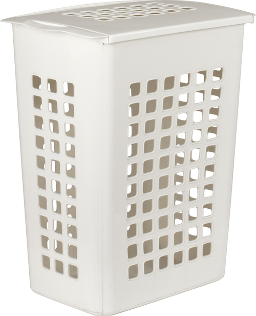 Hampers Plastic Laundry Hamper with Lid PH-63W