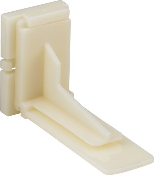 UMS - Brackets Adjustable Plastic Rear Bracket for Undermount Drawer Slides with 8 mm Dowels USE-ADJ