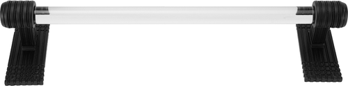 Wilton 24'' Large Towel Bar, Acrylic Handle, Matte Black Finish 2100/24/MB