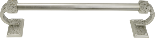 Sutton 18'' Towel Bar, Reeded Handle, Satin Nickel Finish 2200R/18/SN