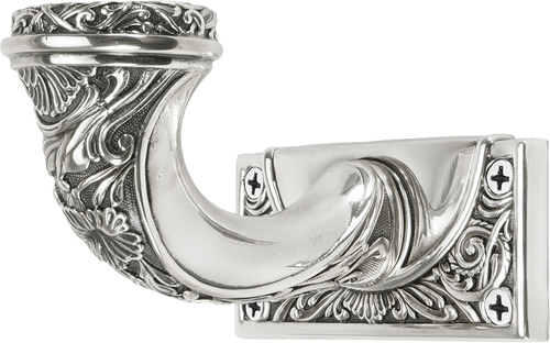 Georgetown Large Hook, Burnished Silver Finish 2307/6