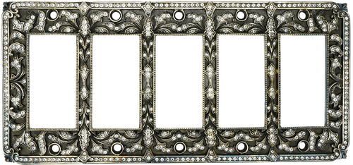 Switch Plates 5 Gfi Switch Cover, Clear Crystal 9460/16 Switch Plates 5 Gfi Switch Cover, Clear Crystal 9460/16