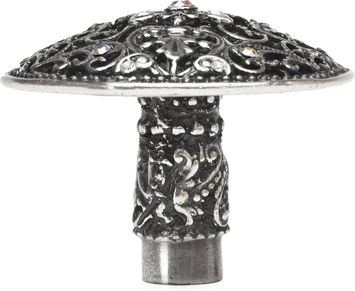 Juliane Grace large knob with 17 Swarovski Clear & Aurore Boreale Crystals 146-9CAB