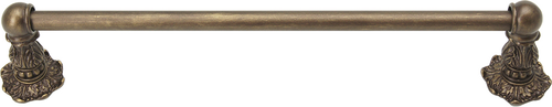 Acanthus 16'' cc towel bar Renaissance style with 5/8'' smooth center 1638-3