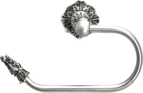 Acanthus swing tissue smooth ring left Renaissance style 1643-11