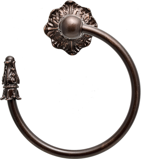 Acanthus swing towel smooth ring left Renaissance style 1645-22