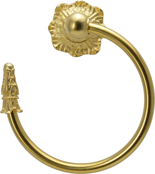 Acanthus swing towel smooth ring left Renaissance style 1645-8