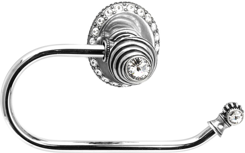 Caché ll large swing tissue smooth ring right with 42 rivoli Swarovski Clear Crystals 1853-9C