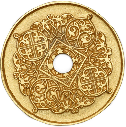 Millennium small round escutcheon 309-8