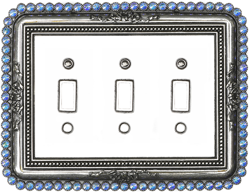 Cache Carpe Diem 5102-9AB Chalice triple toggle with 84 Swarovski Crystals 5102-9AB