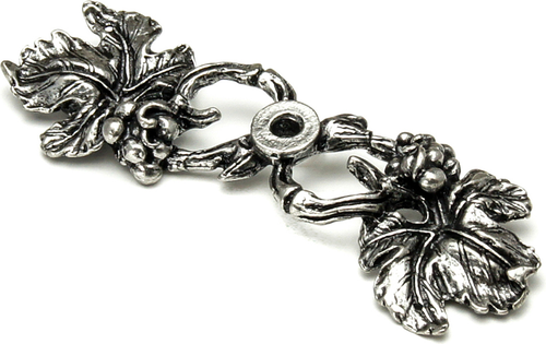 Bacchus Double grape leaf & vine large escutcheon 537-9