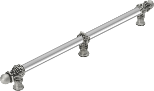 Acanthus 22'' cc with 5/8'' smooth center long pull Romanesque style with center brace 5559-11