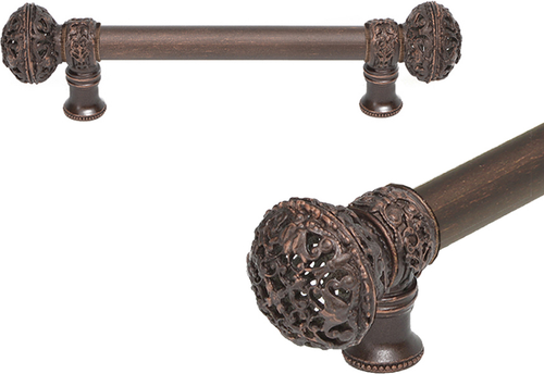 Juliane Grace 6'' cc with 5/8'' smooth center long pull large finial 5600-22