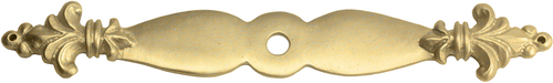 Charlemagne large escutcheon in Soft Gold. 585-27