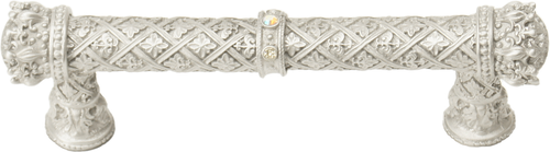 Crowning Glory Queen Anne Carpe Diem 6131-23CAB Chrysalis Queen Anne 4'' cc pull w/ Swarovski Crystals 6131-23CAB