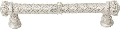 Crowning Glory Queen Anne Carpe Diem 6132-23CAB Chrysalis Queen Anne 5'' cc pull w/ Swarovski Crystals 6132-23CAB