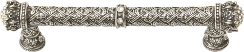 Crowning Glory Queen Elizabeth Carpe Diem 6330-9C Chalice Queen Elizabeth 5'' cc pull w/ Swarovski Crystals 6330-9C