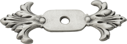 Acanthus large escutcheon Renaissance style in Satin. 680-11