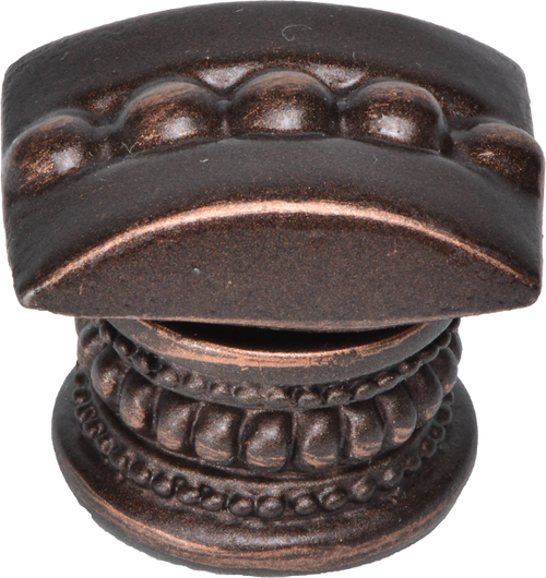 Classic/Beaded Beaded center rectangle knob and beaded treatment on bottom 800-22