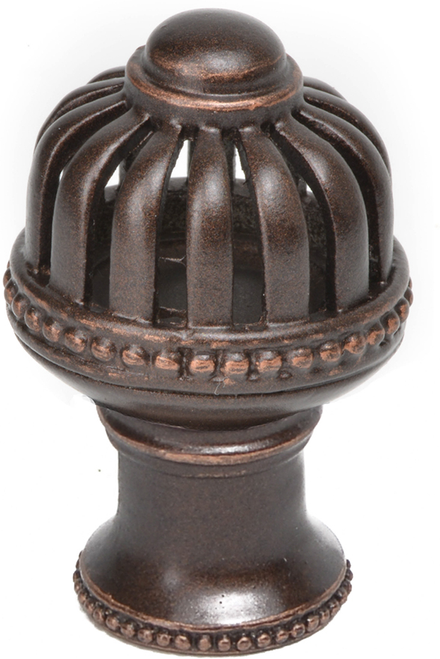 Cricket Cage medium round knob with flared foot 954B-22