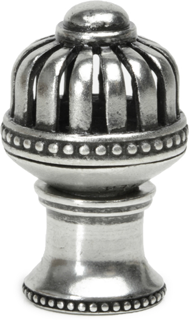 Cricket Cage medium round knob with flared foot in Chalice. 954B-9