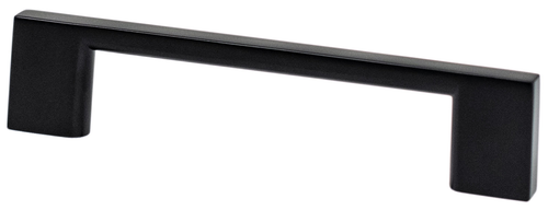 Transitional Advantage Four 96mm CC Matte Black Rectangle Pull 9049-4055-P