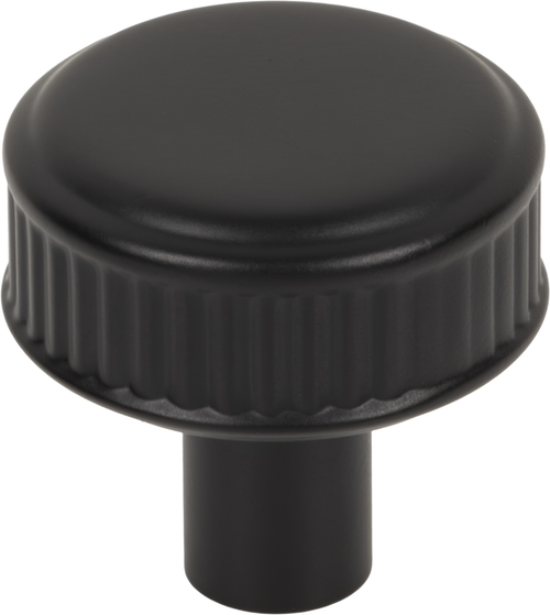 Pemberton Elland Knob 1 1/4'' Flat Black TK3290BLK